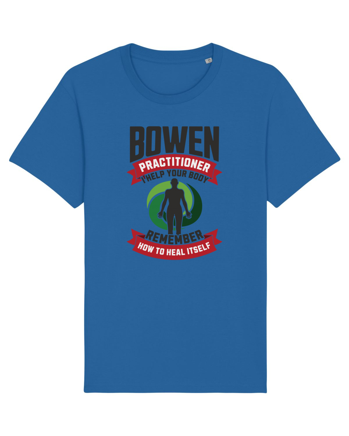 Tricou mânecă scurtă Unisex Rocker Royal Blue