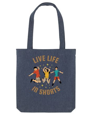 Live Life in Shorts Midnight Blue