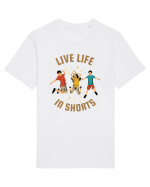 Live Life in Shorts Tricou mânecă scurtă Unisex Rocker