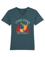 Living Under the Stars Tricou mânecă scurtă guler V Bărbat Presenter