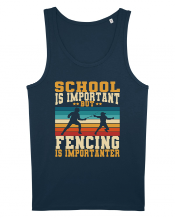 School Is Important But Fencing Is Importanter Navy