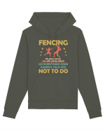 Fencing Do Everything Your Parents Told You No To Do Hanorac Unisex Drummer