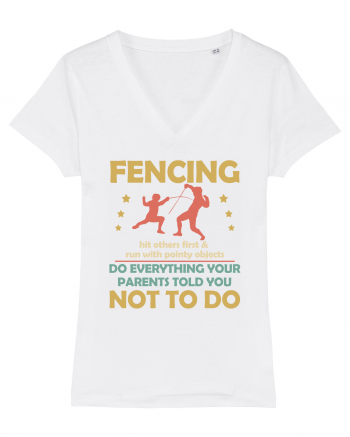 Fencing Do Everything Your Parents Told You No To Do White