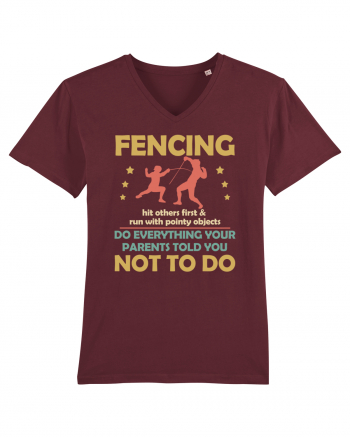 Fencing Do Everything Your Parents Told You No To Do Burgundy