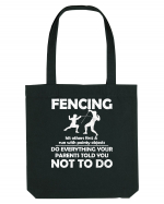 Fencing Do Everything Your Parents Told You No To Do Grunge Style Sacoșă textilă