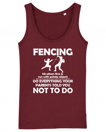 Fencing Do Everything Your Parents Told You No To Do Grunge Style Burgundy