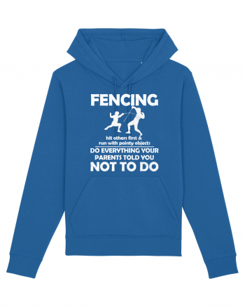 Fencing Do Everything Your Parents Told You No To Do Grunge Style Royal Blue