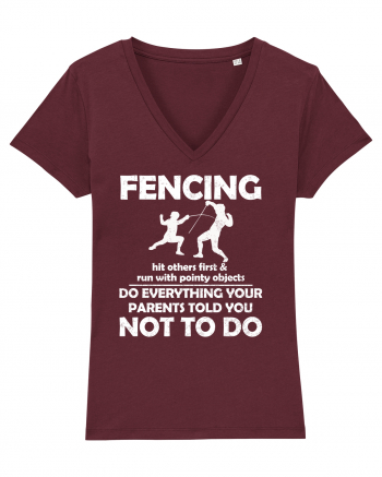 Fencing Do Everything Your Parents Told You No To Do Grunge Style Burgundy