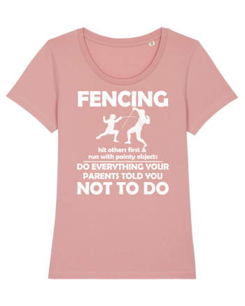 Fencing Do Everything Your Parents Told You No To Do Grunge Style Canyon Pink