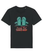 Sandy Feet Tanned Body Tricou mânecă scurtă Unisex Rocker
