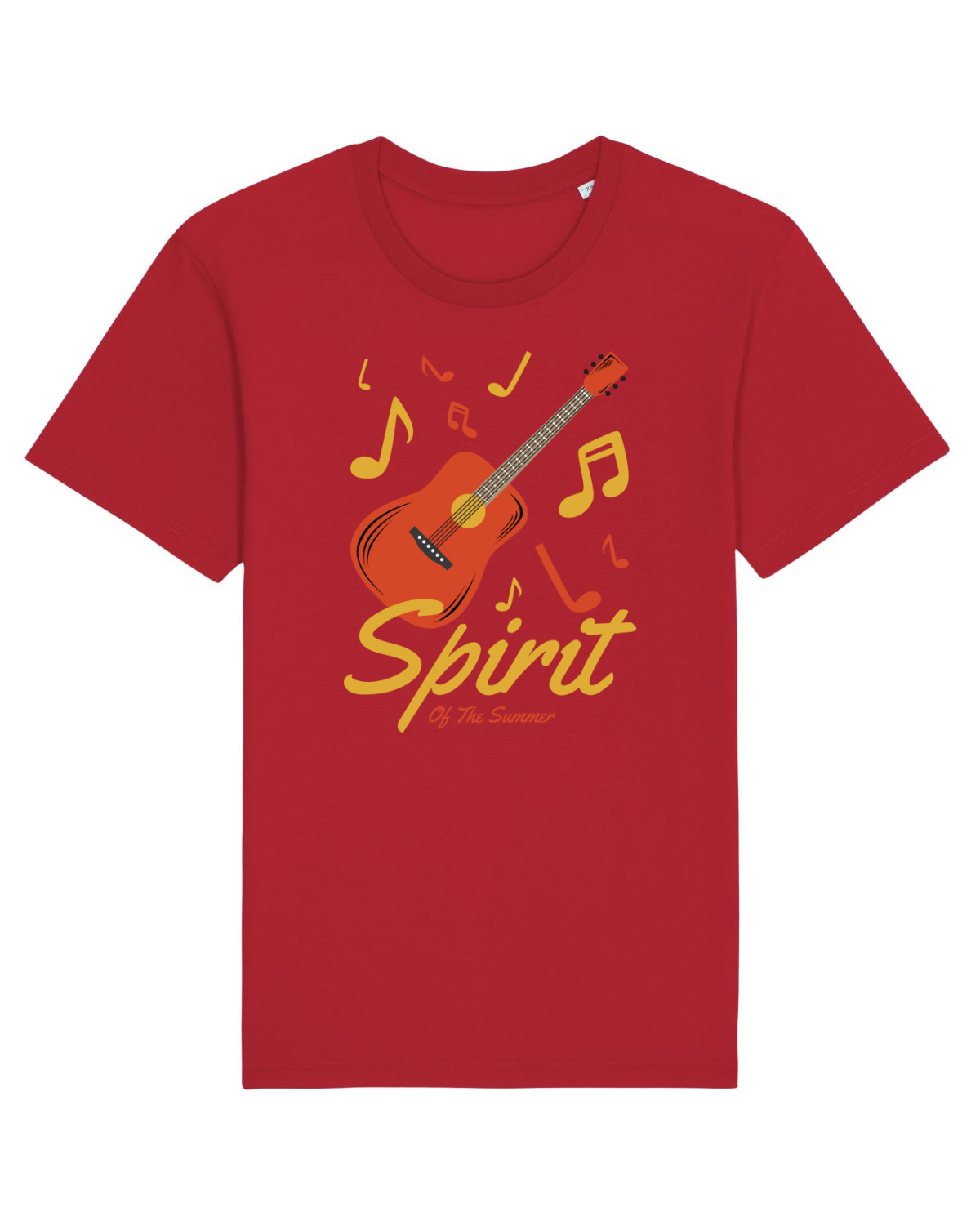 Tricou mânecă scurtă Unisex Rocker Red
