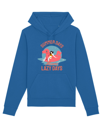 Summer Days Means Lazy Days Royal Blue