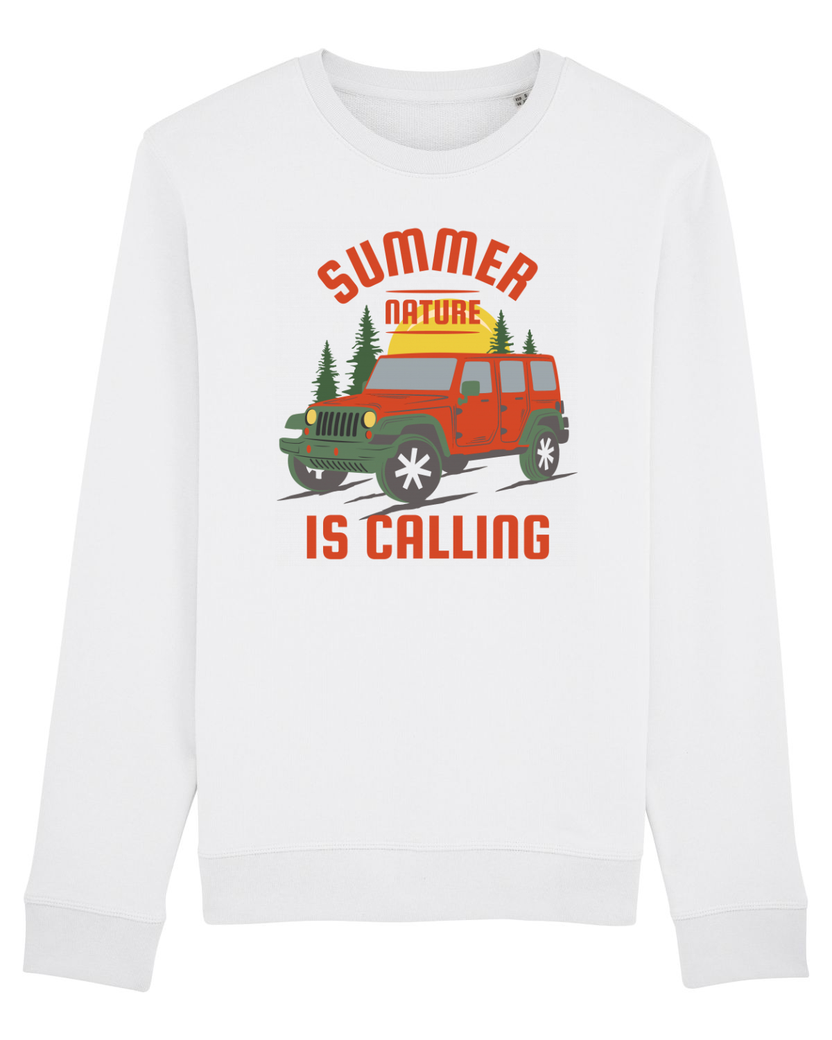 Bluză mânecă lungă Unisex Rise White