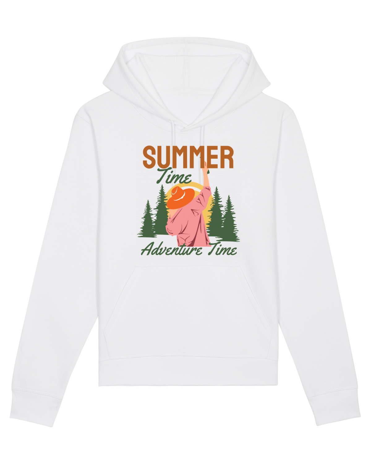 Hanorac Unisex Drummer White