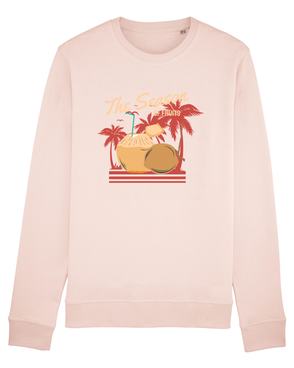 Bluză mânecă lungă Unisex Rise Candy Pink