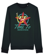 Time to Breathe in the Sea Bluză mânecă lungă Unisex Rise