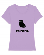 Ew People Tricou mânecă scurtă guler larg fitted Damă Expresser