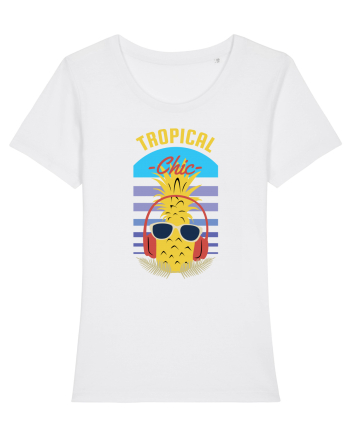 Tropical Chic White