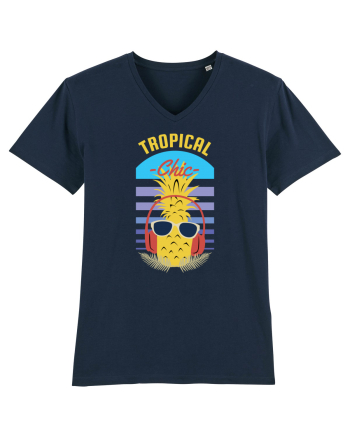 Tropical Chic French Navy