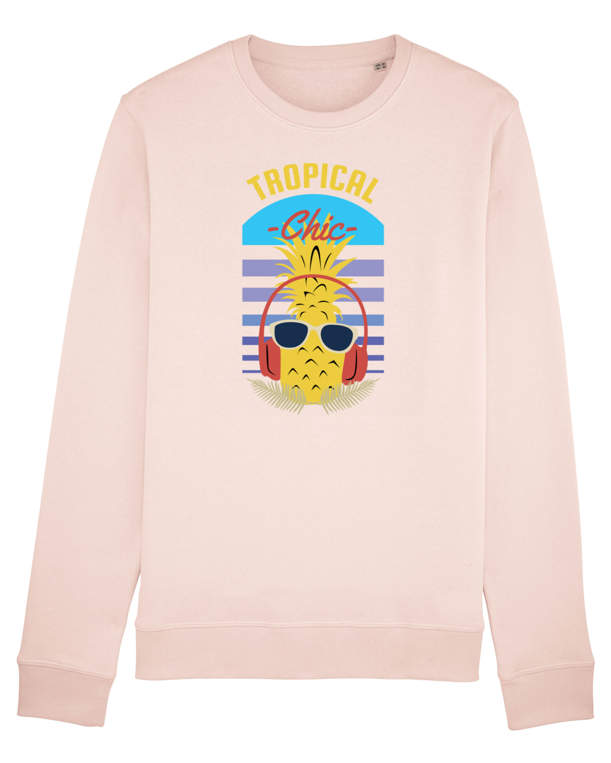 Bluză mânecă lungă Unisex Rise Candy Pink