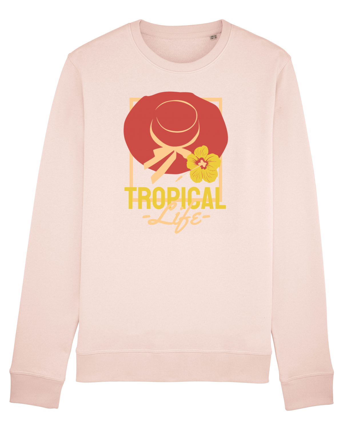 Bluză mânecă lungă Unisex Rise Candy Pink