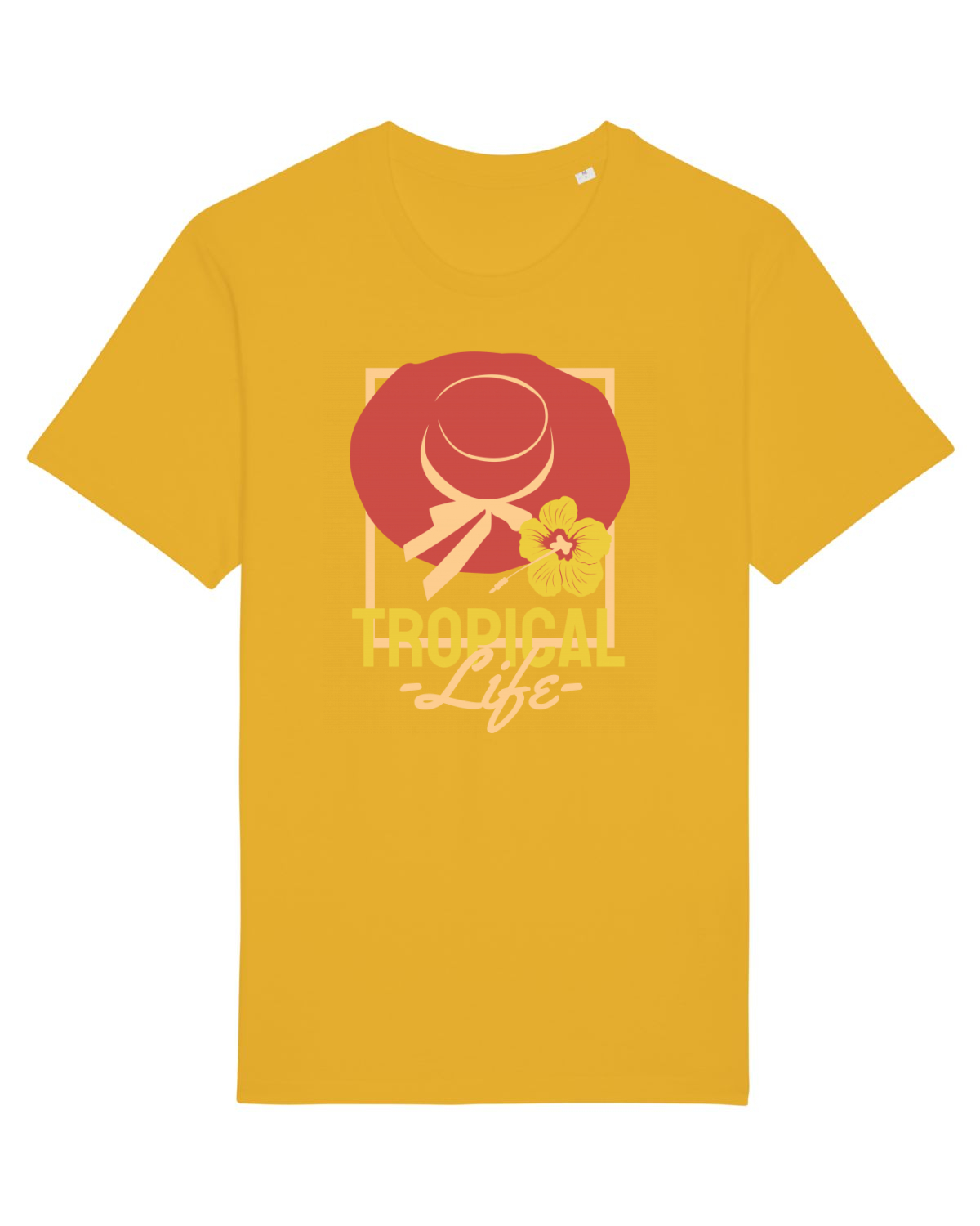 Tricou mânecă scurtă Unisex Rocker Spectra Yellow