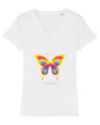 Butterfly Colors White