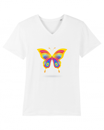 Butterfly Colors White