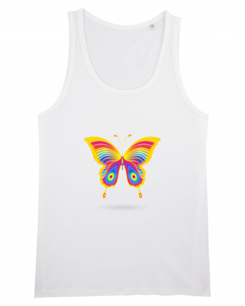 Butterfly Colors White