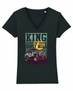 King of Dirty Road Tricou mânecă scurtă guler V Damă Evoker