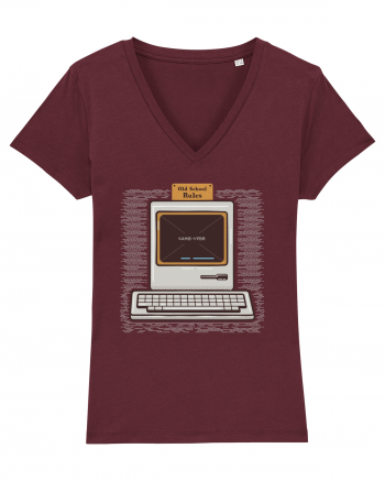 Old School PC Rules Burgundy