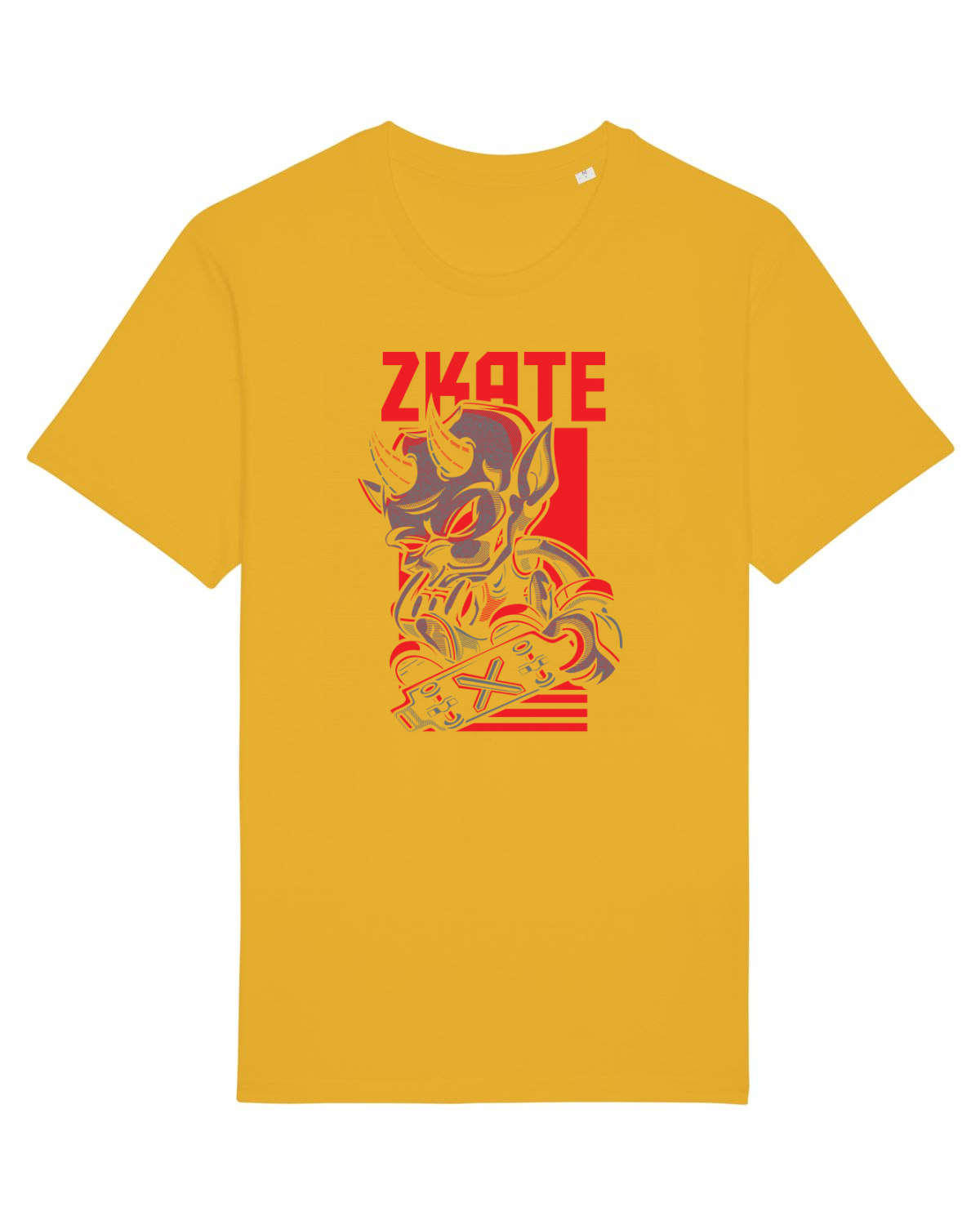 Tricou mânecă scurtă Unisex Rocker Spectra Yellow