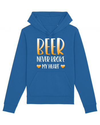 Beer never broke my heart Royal Blue