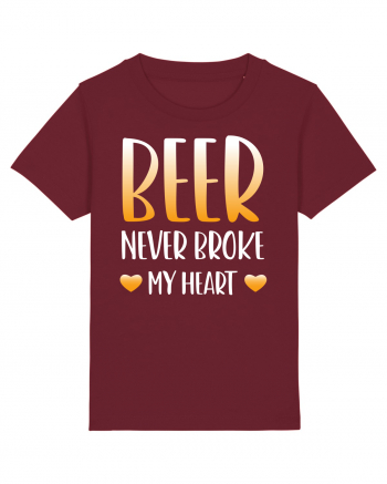 Beer never broke my heart Burgundy