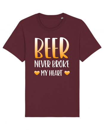 Beer never broke my heart Burgundy