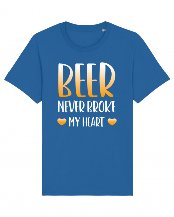 Beer never broke my heart Royal Blue