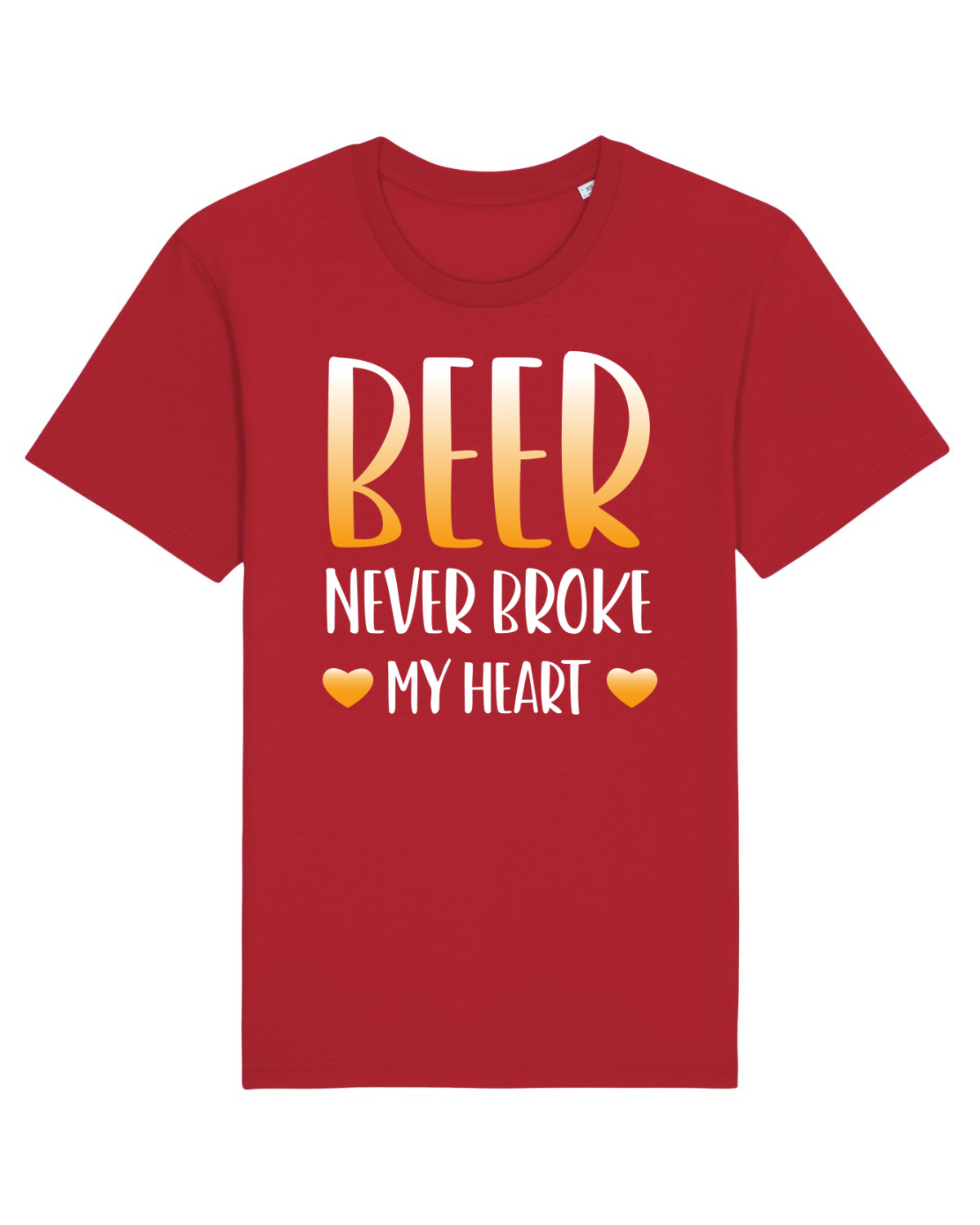 Tricou mânecă scurtă Unisex Rocker Red