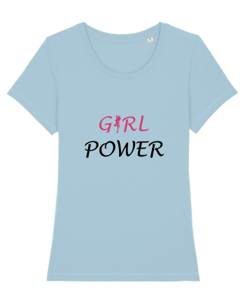 Girl Power Sky Blue