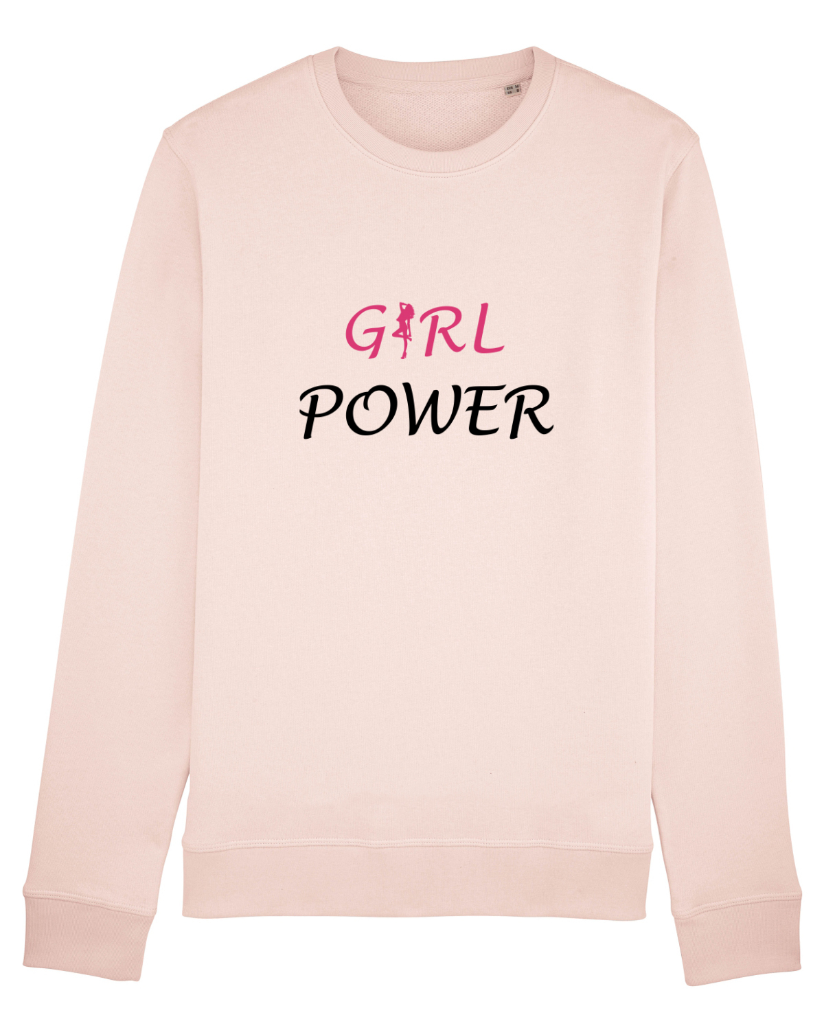 Bluză mânecă lungă Unisex Rise Candy Pink
