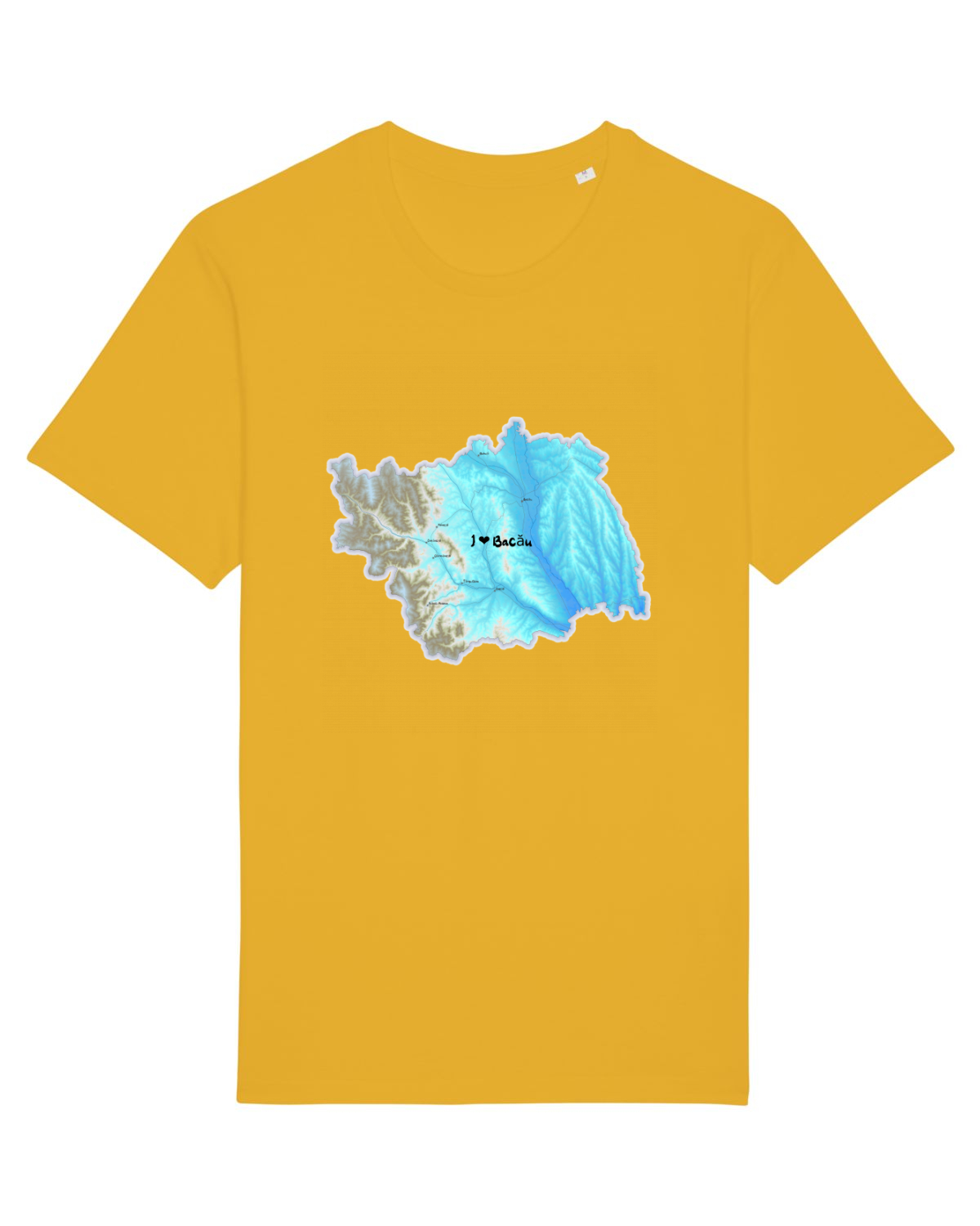 Tricou mânecă scurtă Unisex Rocker Spectra Yellow