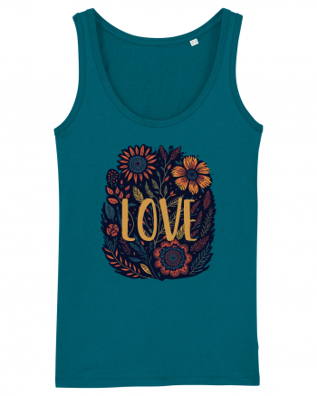 Love - flori boho Ocean Depth