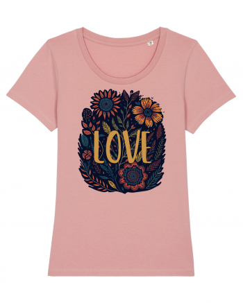 Love - flori boho Canyon Pink