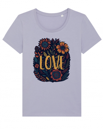 Love - flori boho Lavender