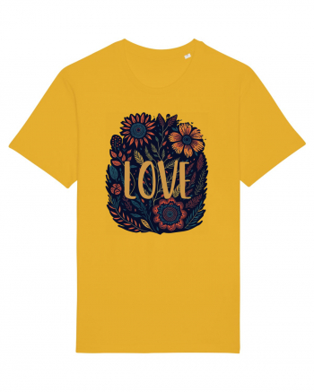 Love - flori boho Spectra Yellow