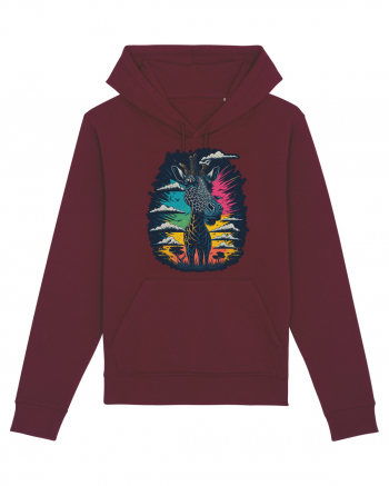 Girafa Neon Burgundy