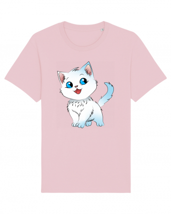 Happy Cat Cotton Pink