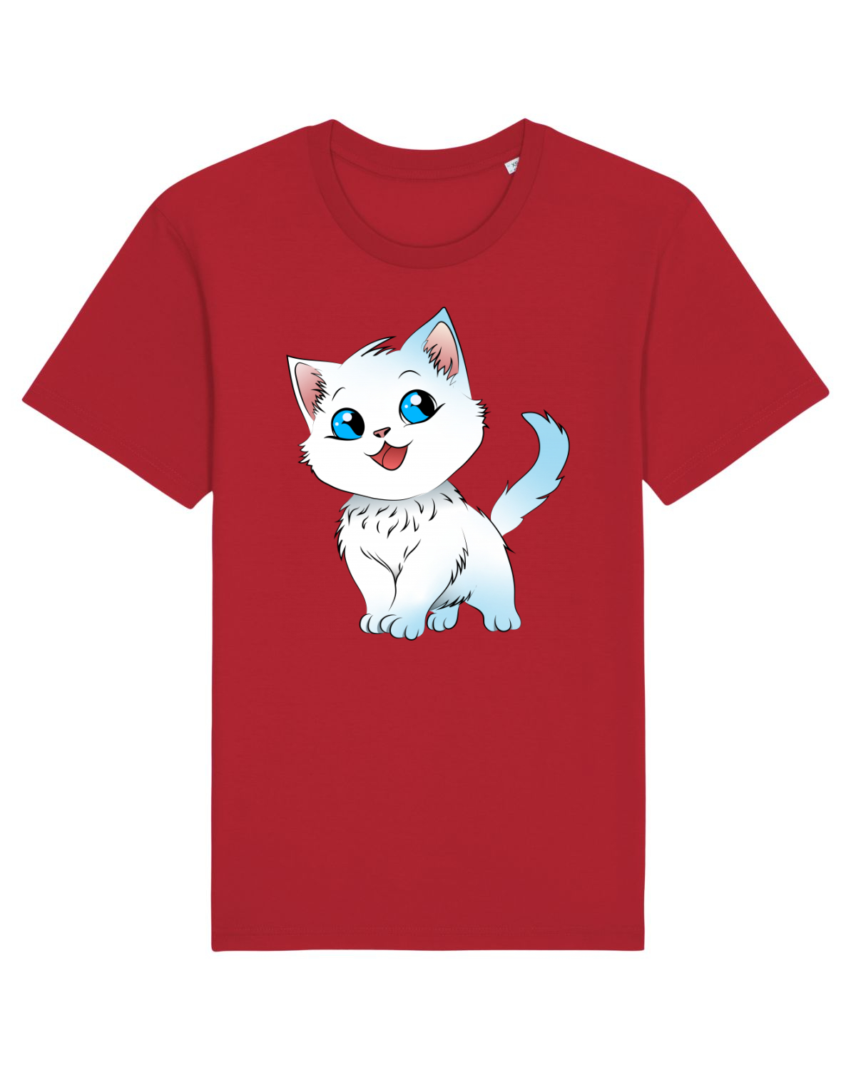 Tricou mânecă scurtă Unisex Rocker Red