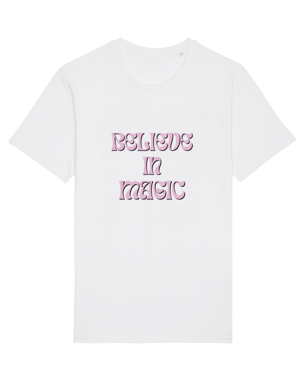 Tricou mânecă scurtă Unisex Rocker White