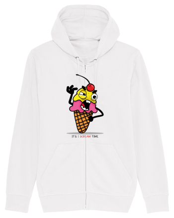 It`s I scream time White