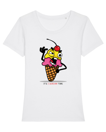 It`s I scream time White
